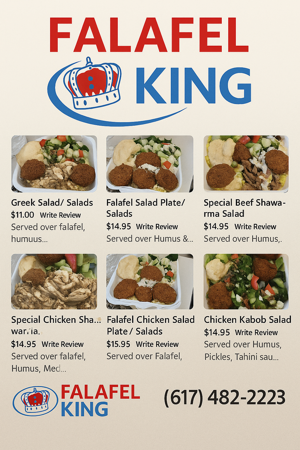 Falafel King Salads – Healthy Mediterranean Plates That Satisfy